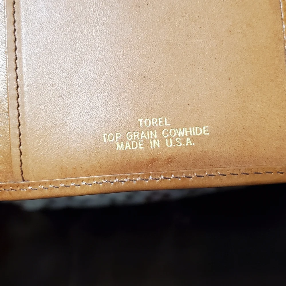 Vintage Top Grain Leather Wallet
